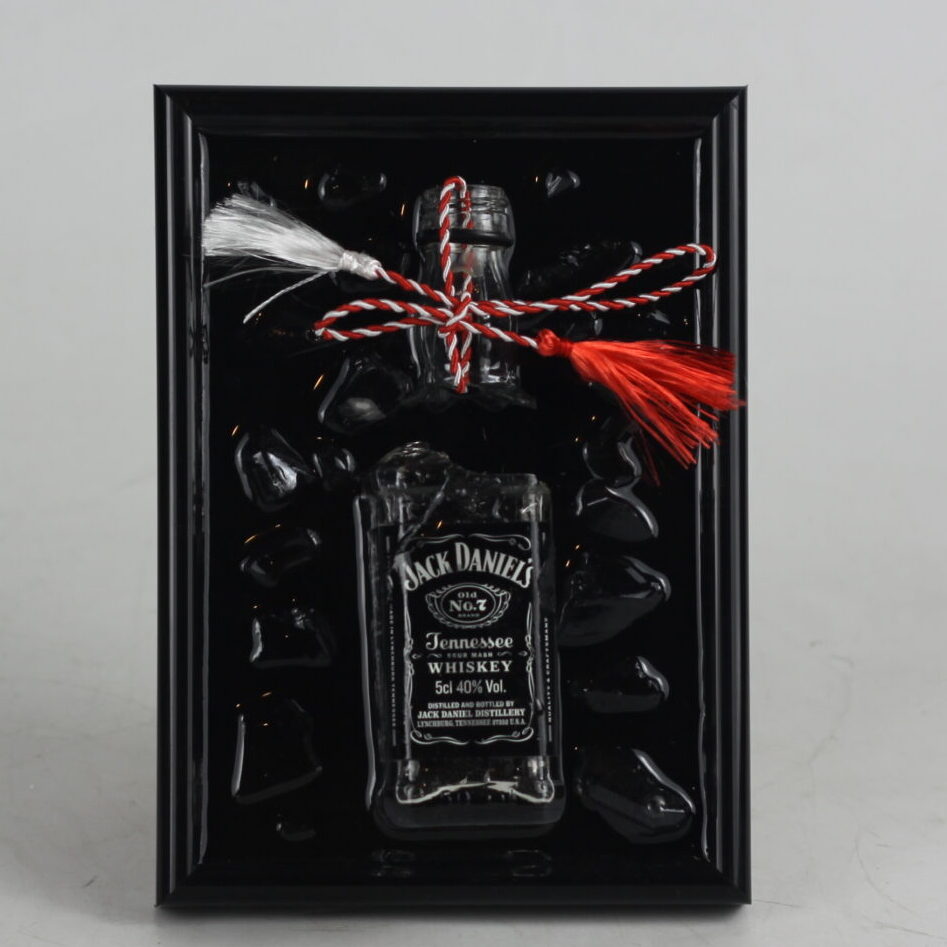 Tablou mini Martisor whiskey Jack Daniels - Evo Art
