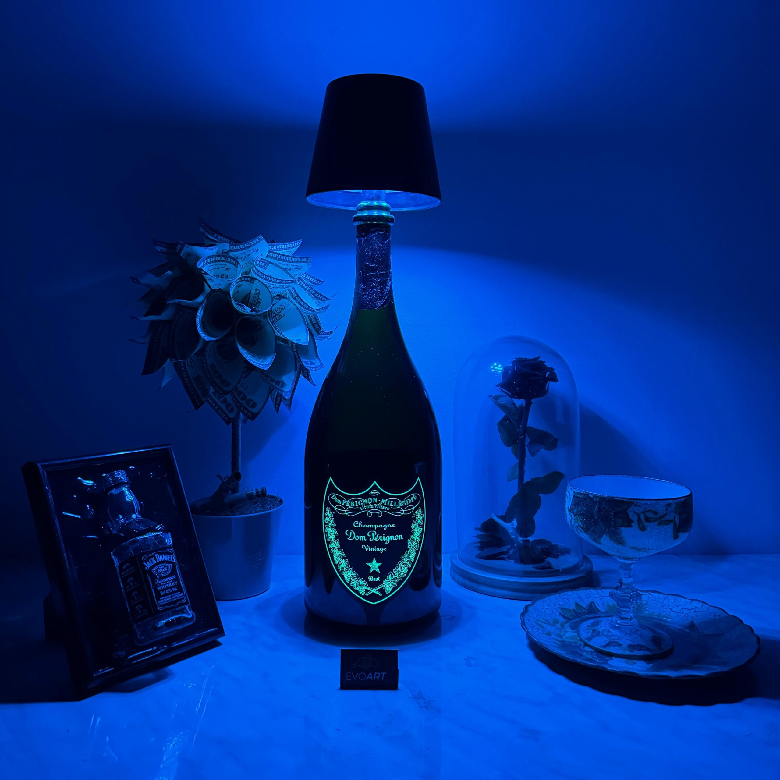 Lampa led multicolor Dom Perignon Led 1,5L - imagine 3