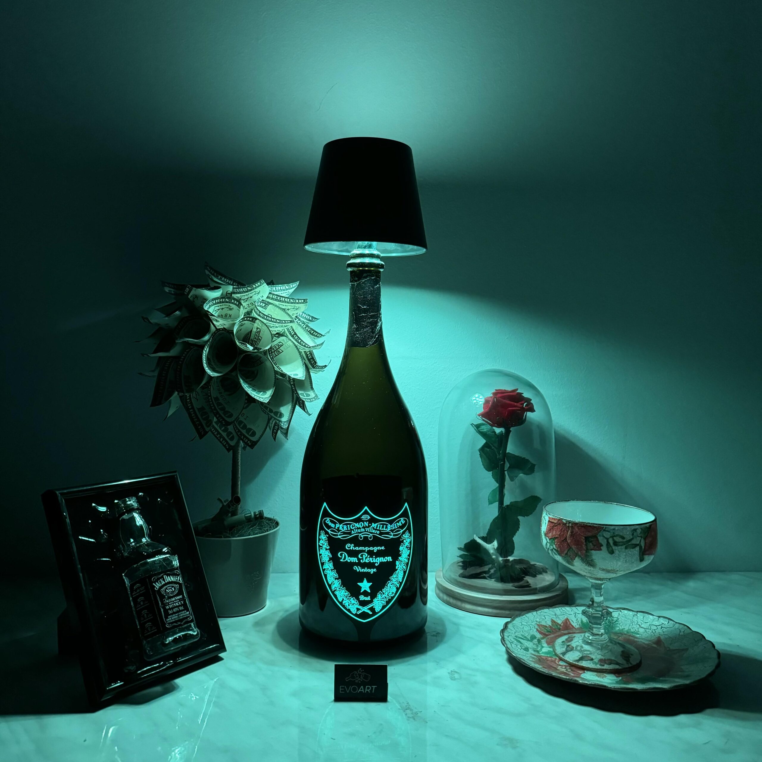 Lampa led multicolor Dom Perignon Led 1,5L - imagine 4